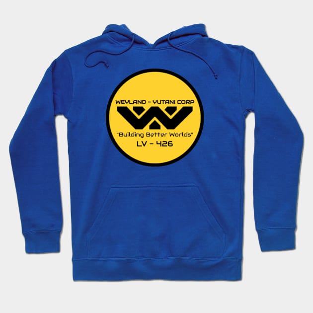 Weland-Yutani Corp Logo Hoodie by Gamers Gear